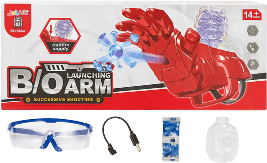 Iron Man Gelly Blast Hand Toy – Automatic Gel Blaster Gun for Kids